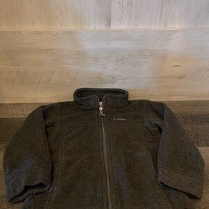 Columbia Kids Charcoal Fleece Hoodie
